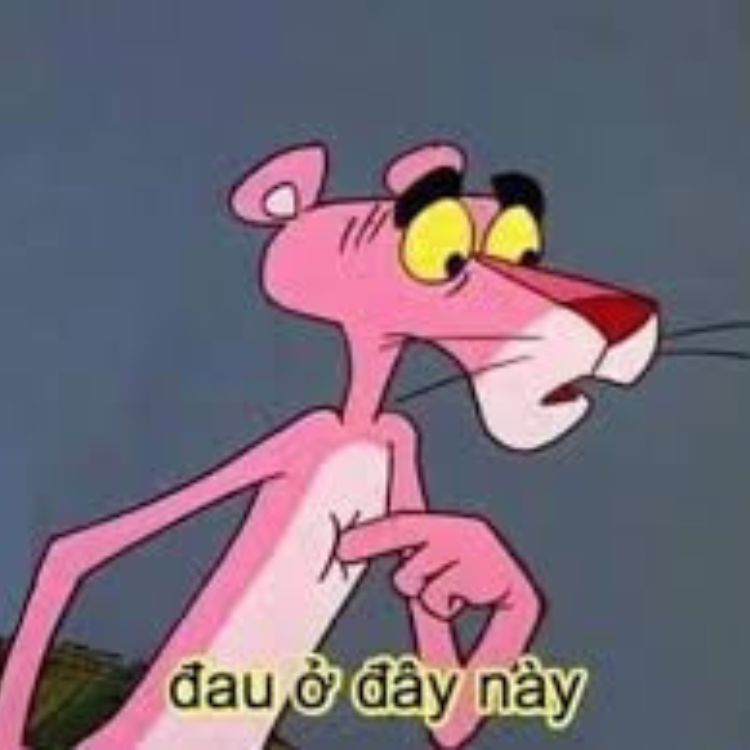 Đau ở đây này ảnh chế