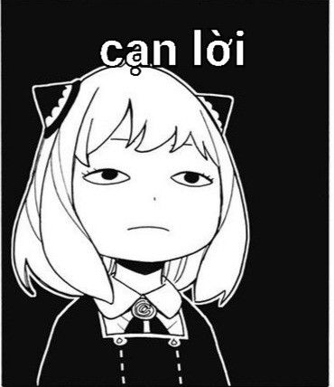 Anya cạn lời meme