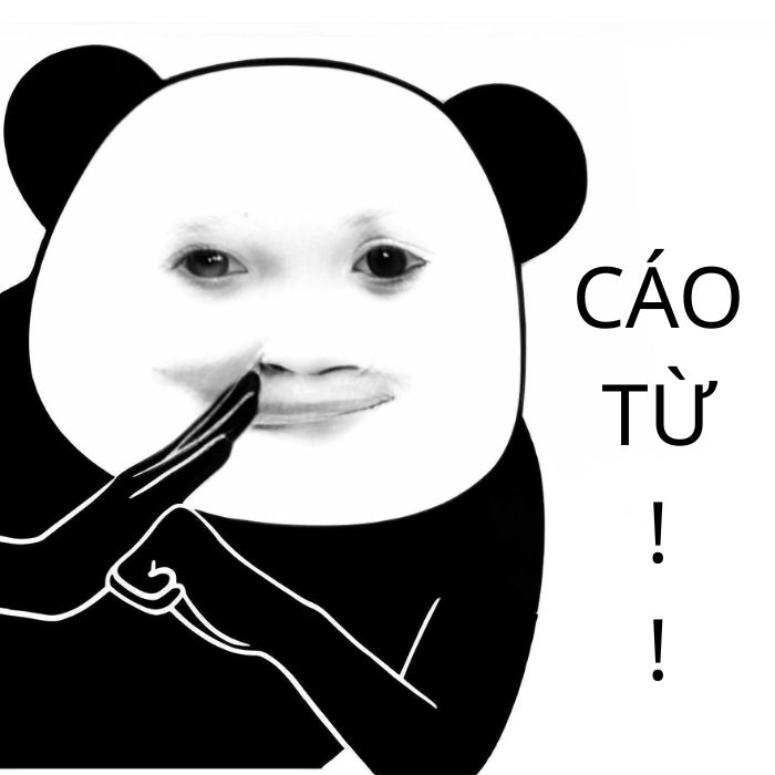 Meme gấu trúc cáo từ