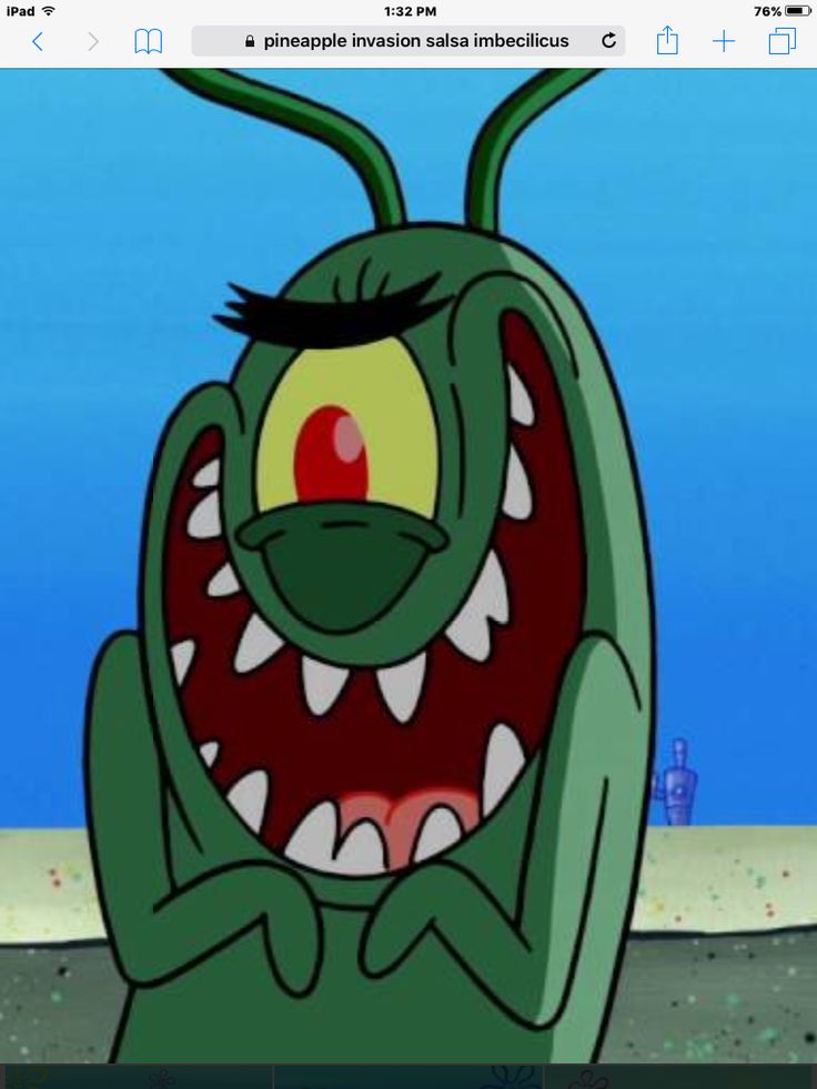 Plankton cute meme