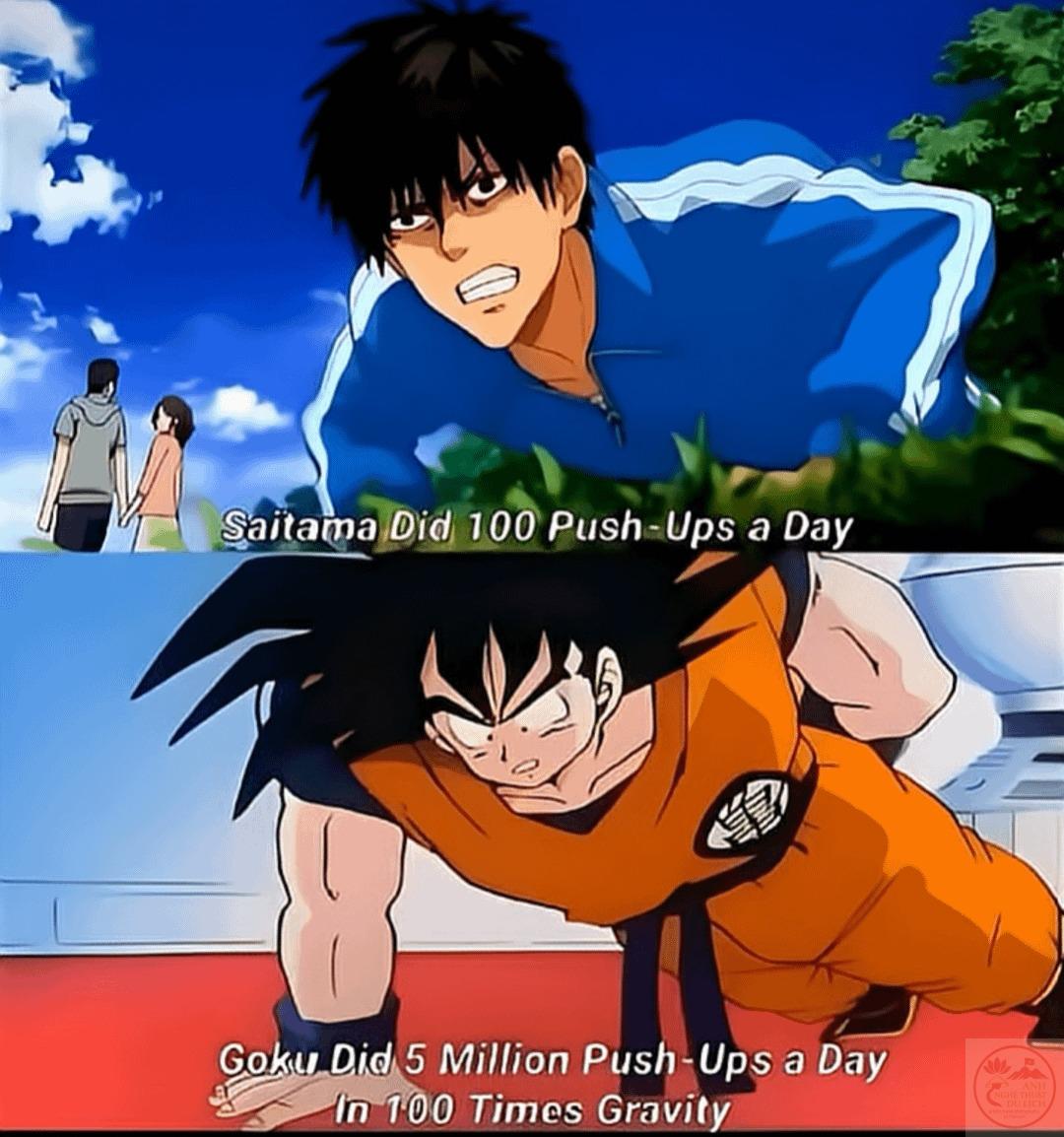 Goku power level meme