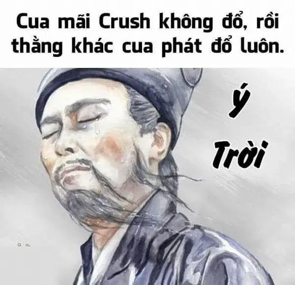 Meme thi trượt ý trời