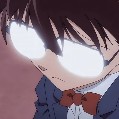 Conan meme eyes glow