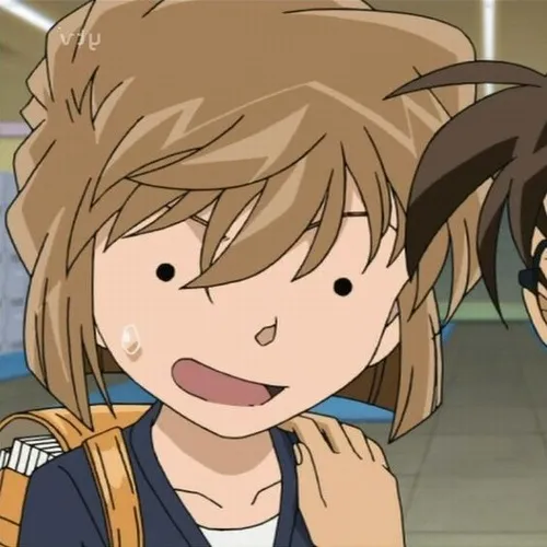 Haibara meme đỏ mặt