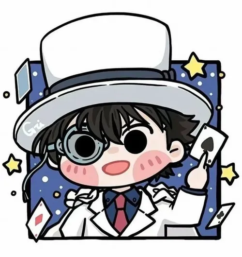 Kaito Kid meme ngơ ngác