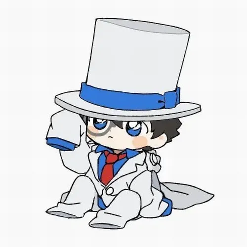 Conan cosplay Kaito Kid