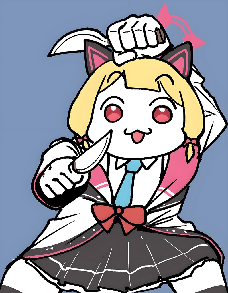 Blue Archive meme club