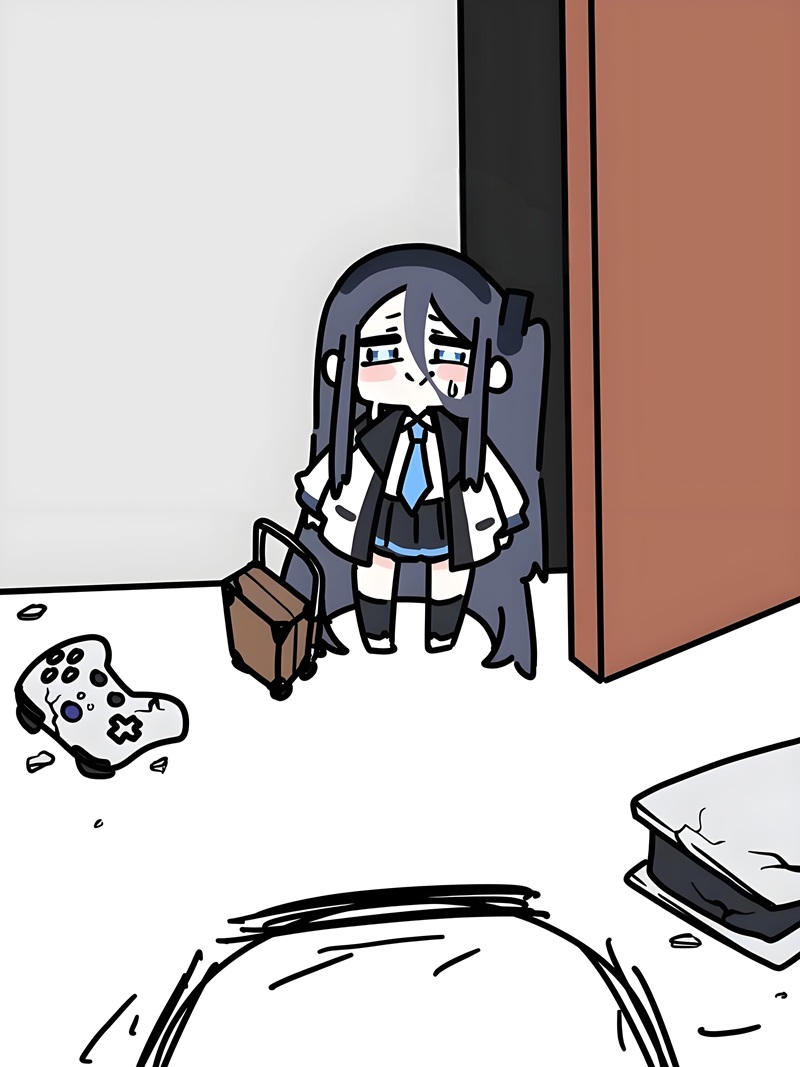 Blue Archive meme gameplay