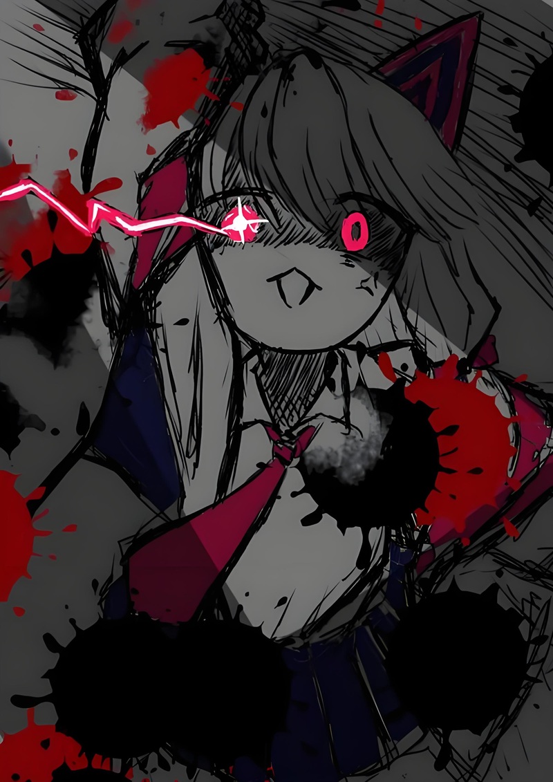 Blue Archive meme scene