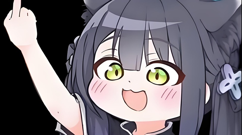 Blue Archive meme panorama