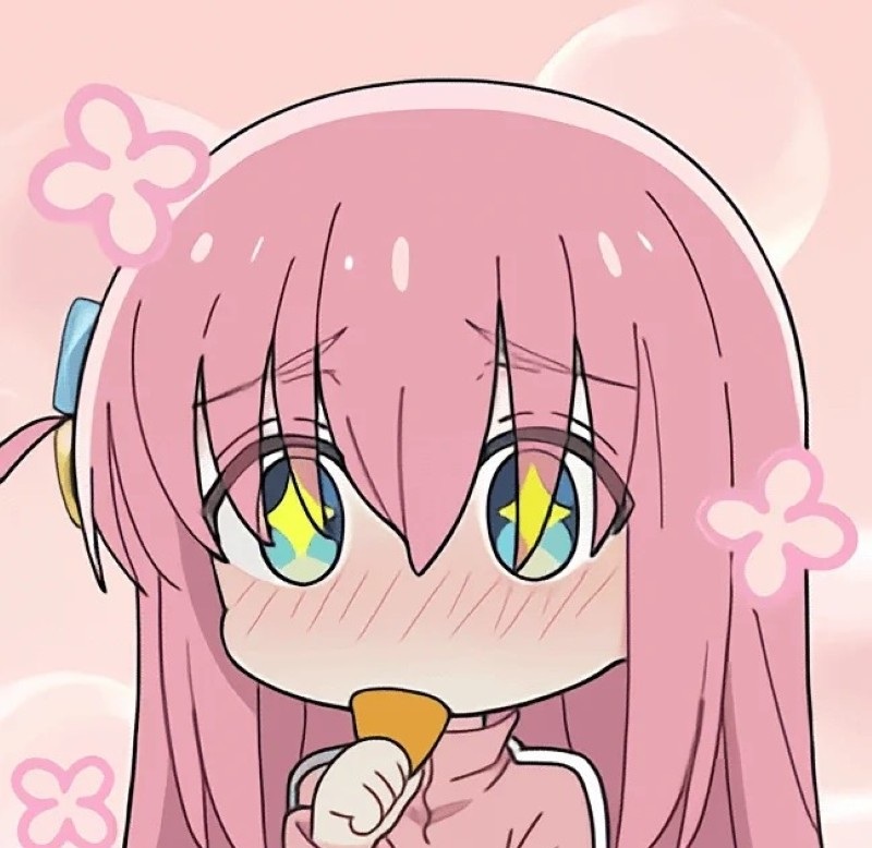 Bocchi meme expression