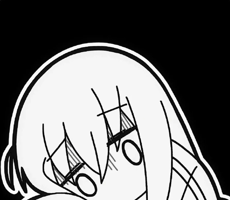 Bocchi meme reaction