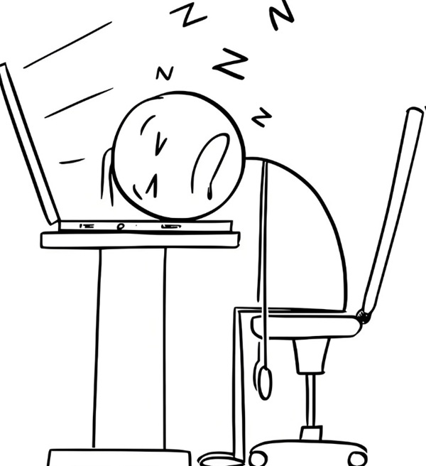 Chạy deadline meme lo lắng