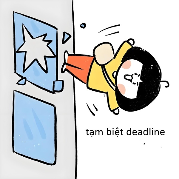 Chạy deadline meme năng lượng