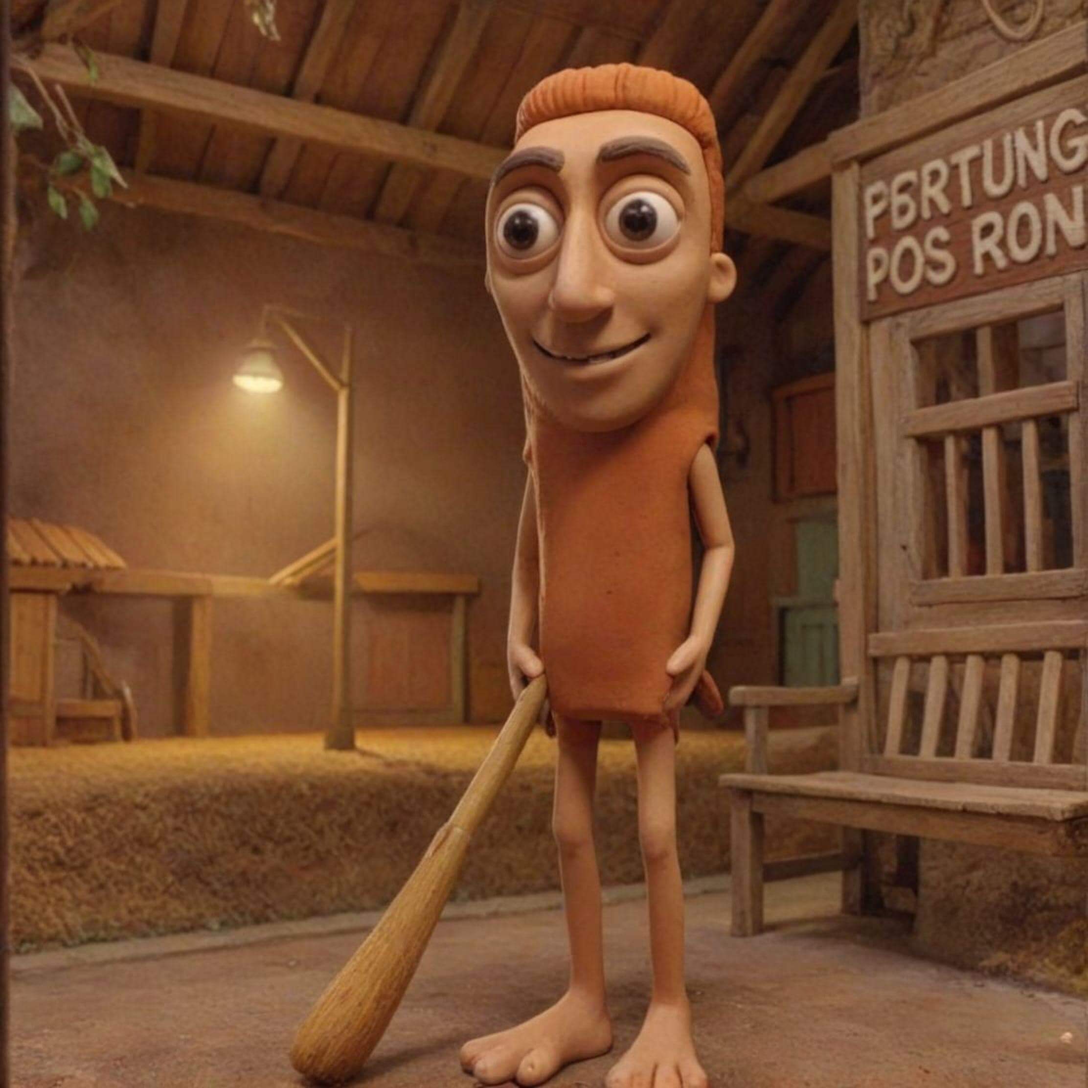 Tung Tung Tung Sahur clay version