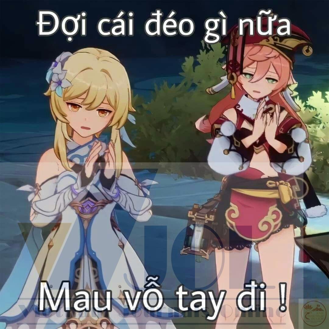 Cư dân mạng Việt chia sẻ ảnh chế Genshin trên khắp diễn đàn game