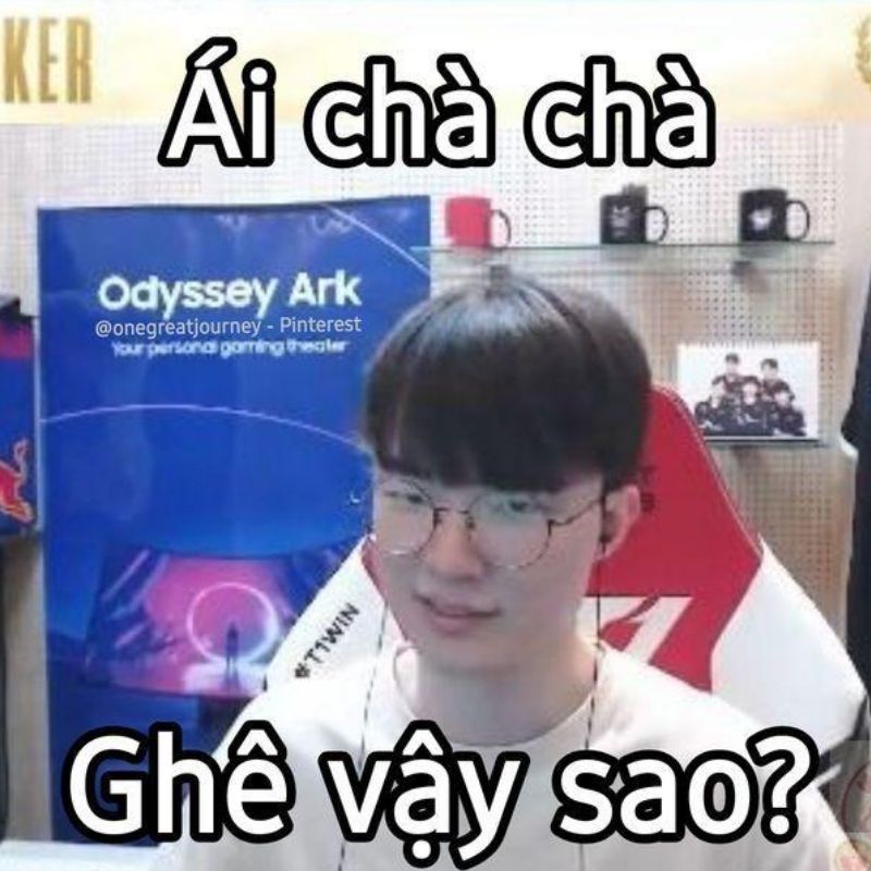 Faker meme T1