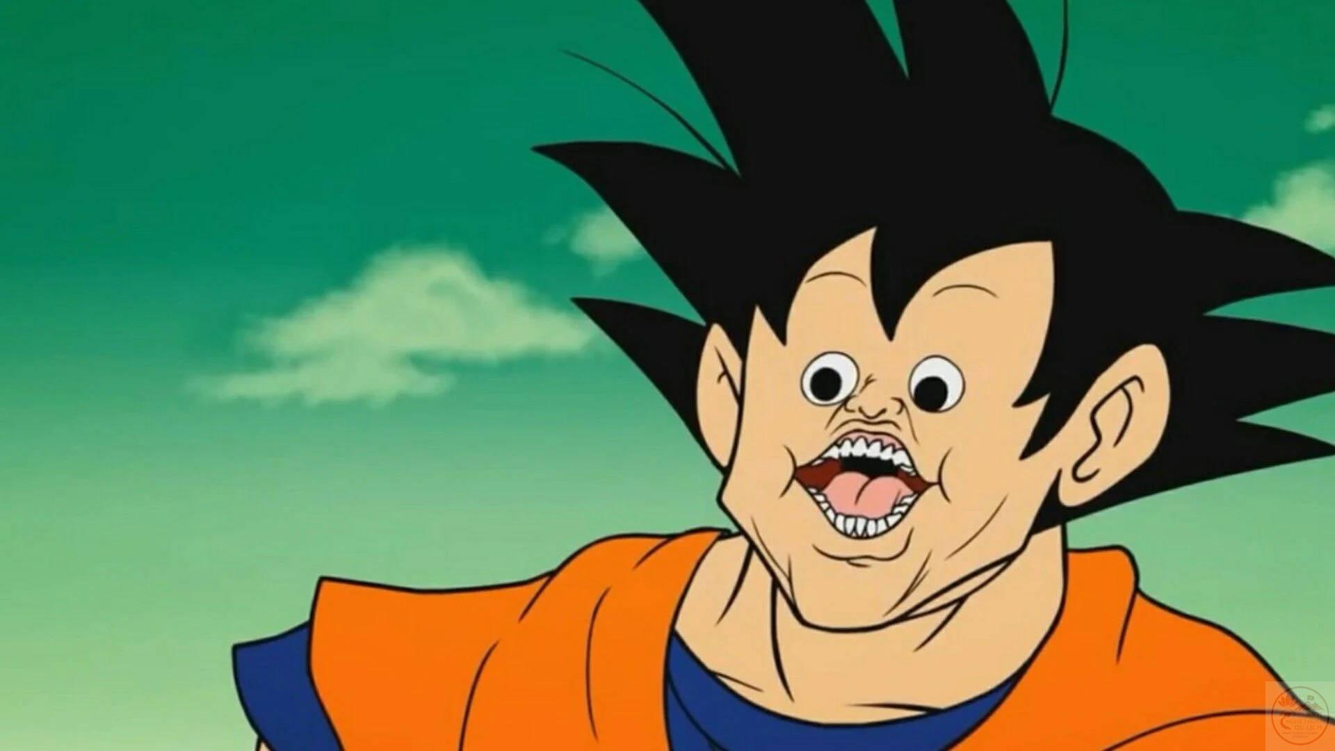 Angry Goku Drip meme