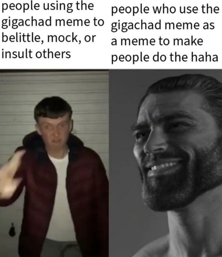 GigaChad meme hài