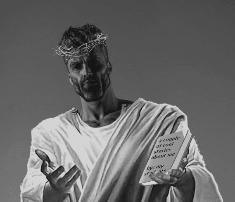 GigaChad meme unique