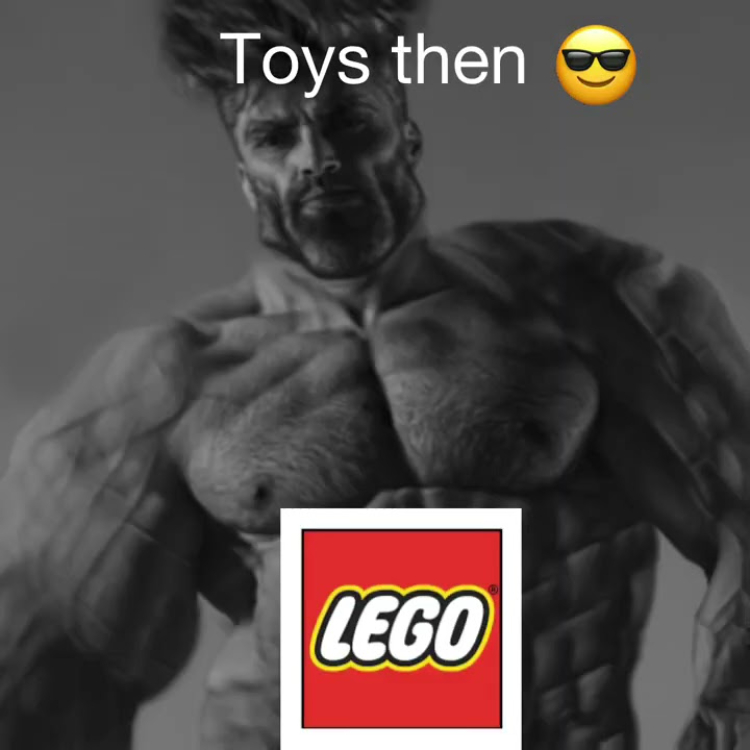 GigaChad meme figure