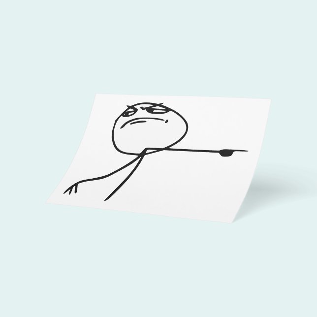 Get Out Guy Rage Face