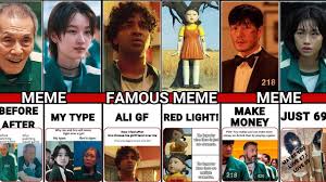 Squid Game meme nổi tiếng nhất