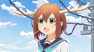 Girl meets deer Shikanoko