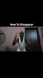 Origin of disappear meme