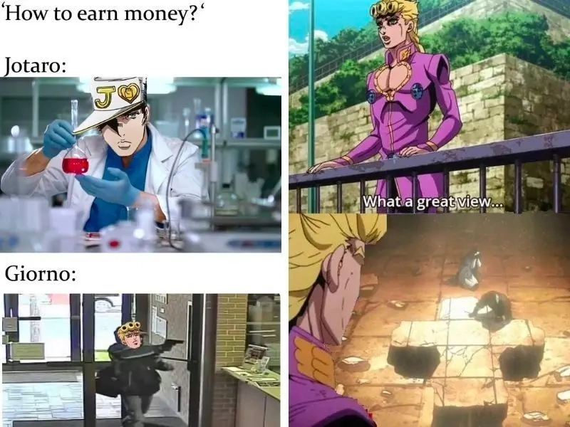 Jojo meme viral