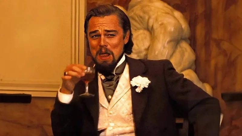 Khi phim trở thành huyền thoại với django unchained leo meme