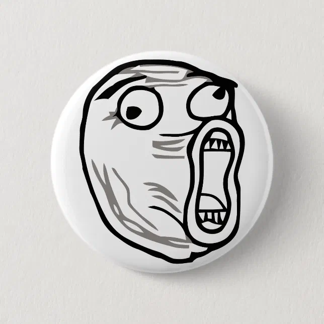 lol face meme humor rofl omg omfg button