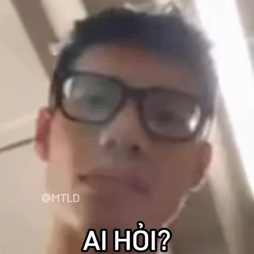 Meme ai hỏi tự nói chuyện