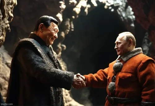 Hình chế cú bắt tay kéo dài vô tận