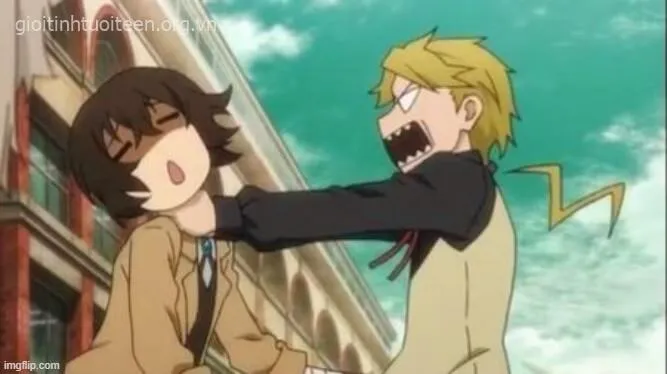 Meme bóp cổ chia sẻ