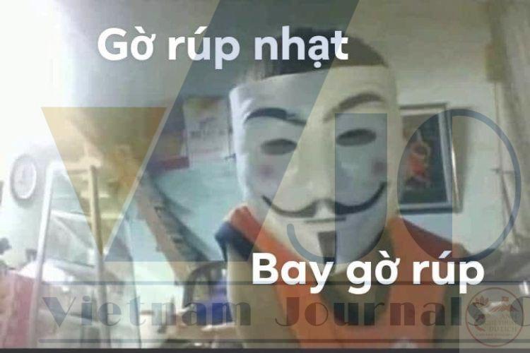 Hình ảnh meme tan biến khắc họa cảm xúc hài hước đầy sáng tạo