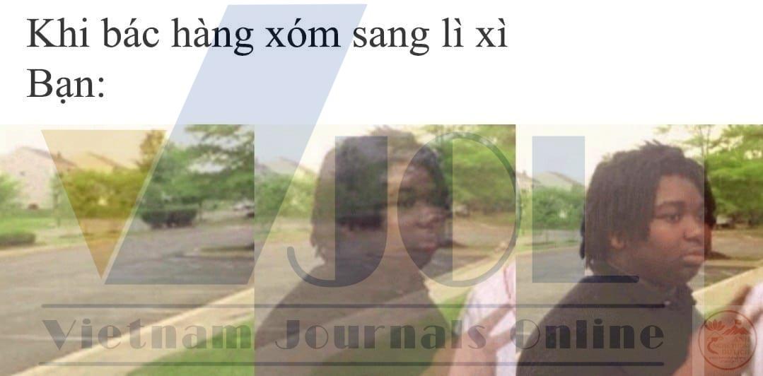 Hình ảnh meme tàng hình khéo léo tạo ra hiệu ứng thị giác đầy thú vị