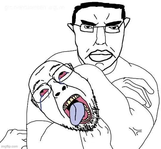 Meme bị bóp cổ phổ biến