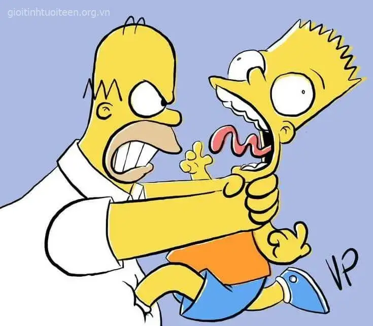 Meme bóp cổ khó nhịn