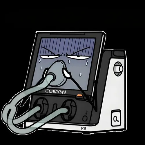 Meme thở oxy hết pin