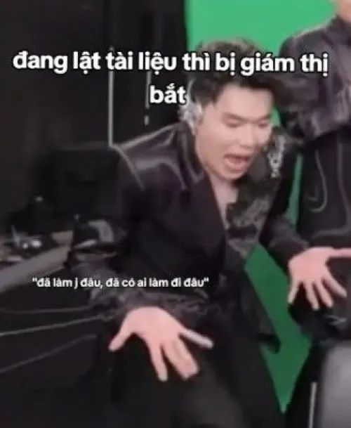 Ảnh chế có ai làm gì đâu biểu cảm vô tội