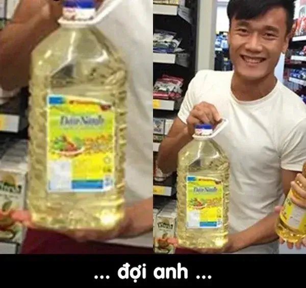 Meme dầu ăn troll