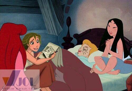 Meme Disney công chúa