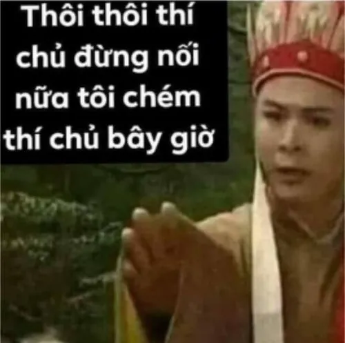Meme Đường Tăng bình tĩnh