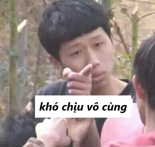 Meme khó chịu vô cùng nói hộ điều không dám nói