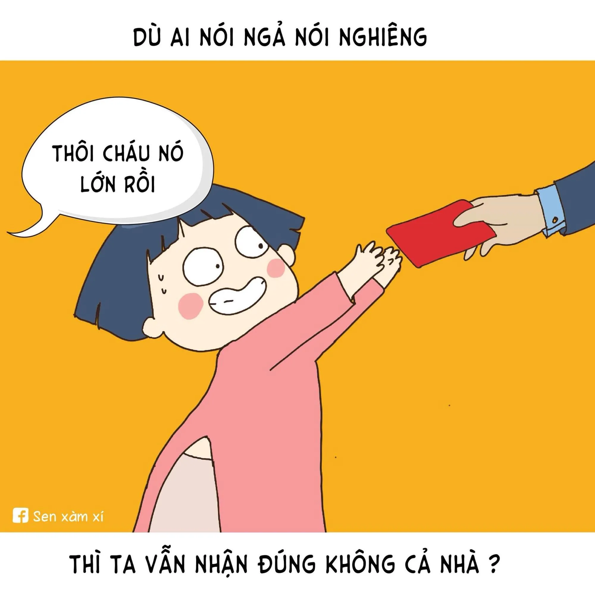 Meme lì xì hài