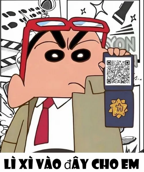 Meme Lì Xì QR code