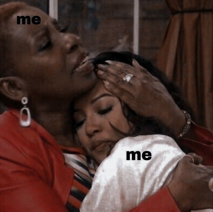 Meme ôm nhau luôn tạo cảm giác an toàn và thân thiện