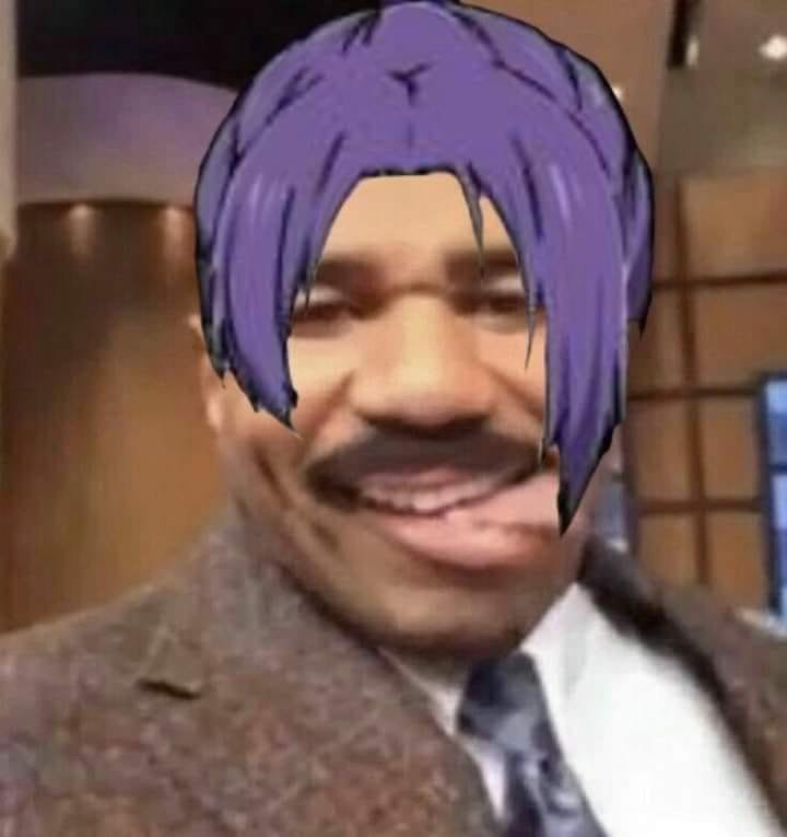 Steve Harvey liếm môi meme