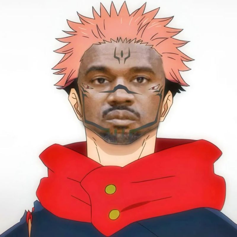 Sukuna meme template